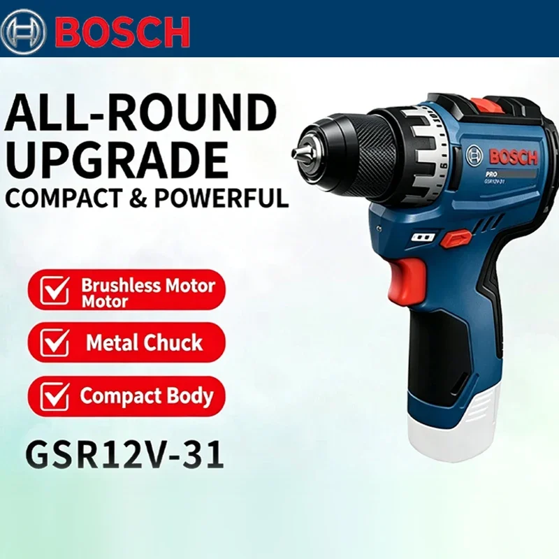 Home Appliances - Furadeira Elétrica Sem Escovas Bosch GSR