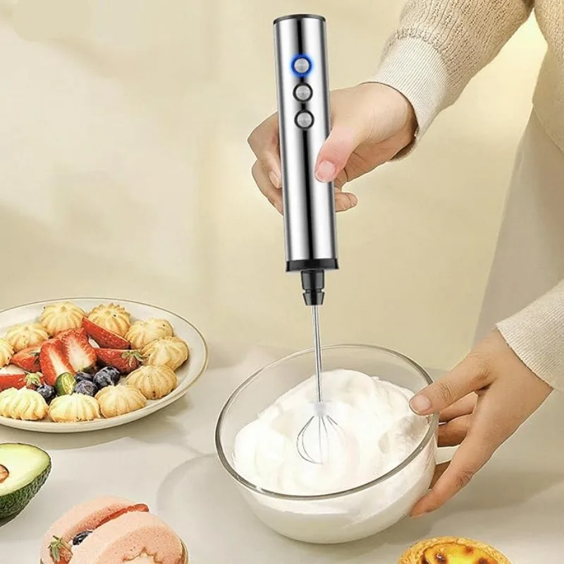 Espumador de leite elétrico po - Electric Milk Frother Handheld avaliação e preço