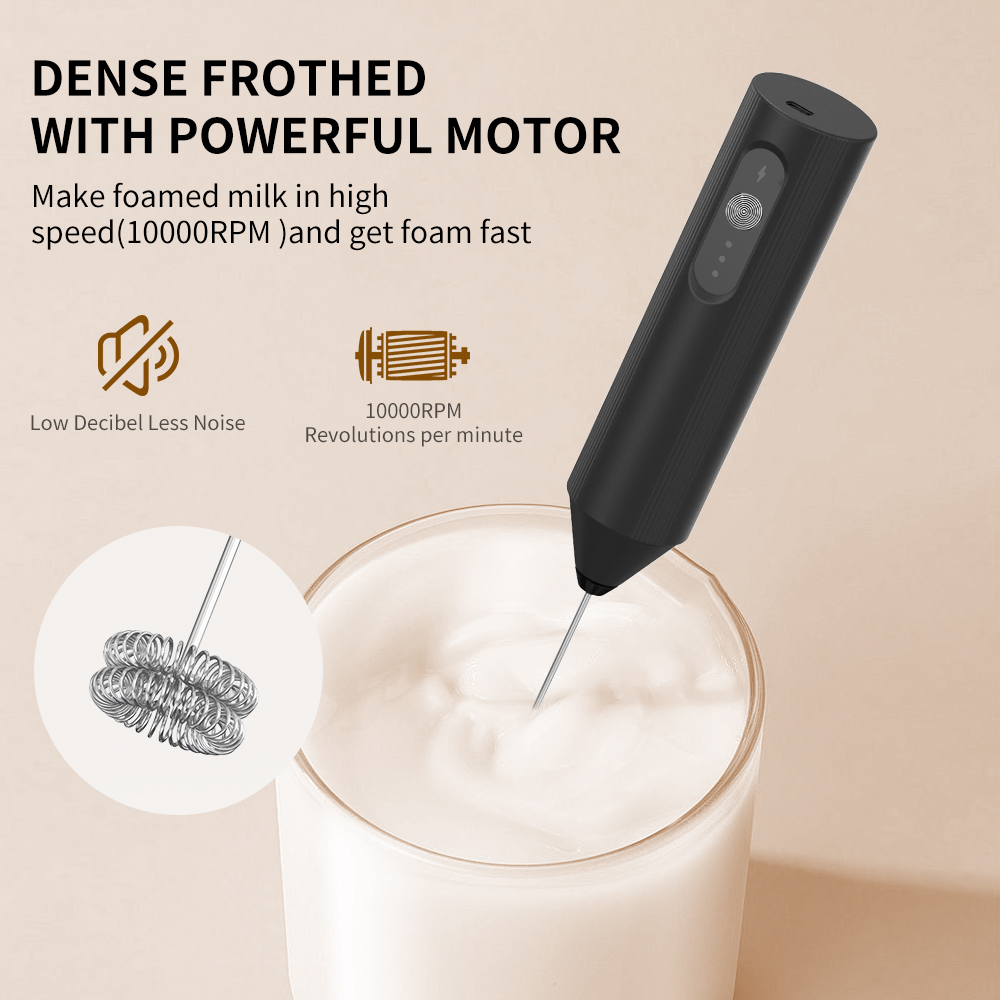 Batedor de Leite Elétrico Port - Electric Milk Frother Handheld avaliação e preço