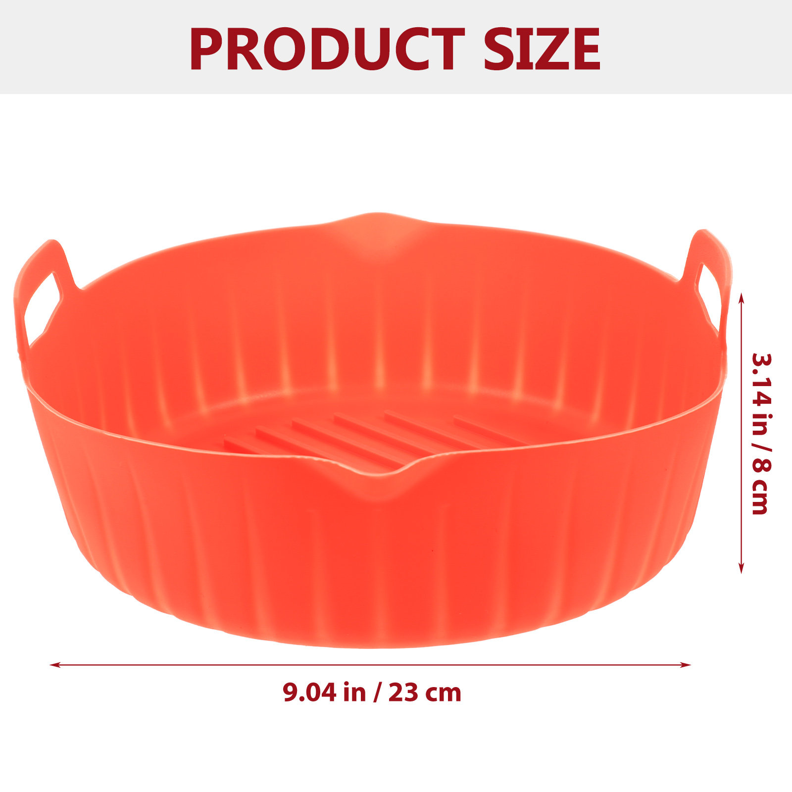 Forma de silicone redonda para - Air Fryer Silicone Pot Liner avaliação e preço